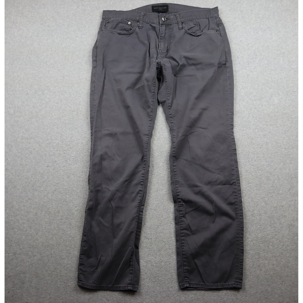 J.Crew Pants Mens 32x30 484 Slim Destination Gray Stretch Twill Chinos Casual